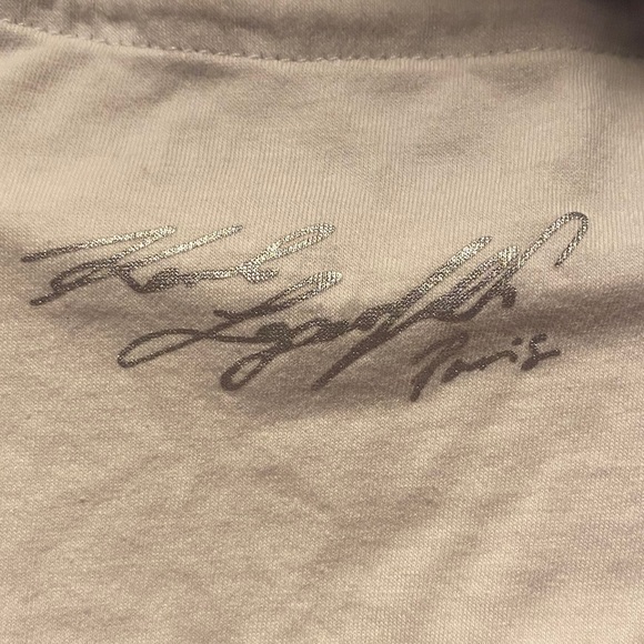 Karl Lagerfeld- Glitter Gem Tee- Size small - Picture 4 of 4